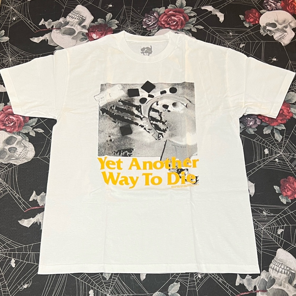 NEW G59 YET ANOTHER WAY TO DIE OFFICIAL TOUR MERCHANDISE WHITE TEE SHIRT SZ L